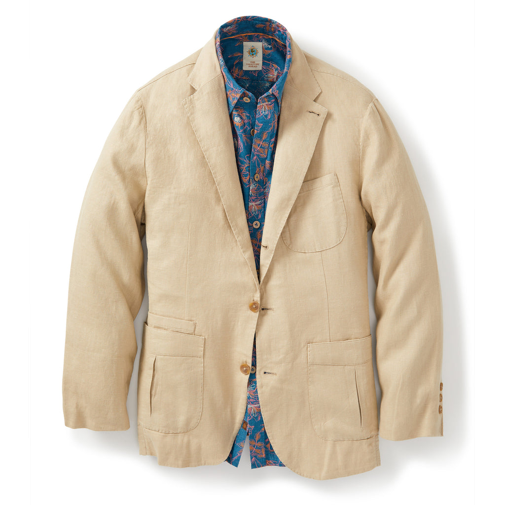 Sundeck Linen Blazer – The Territory Ahead