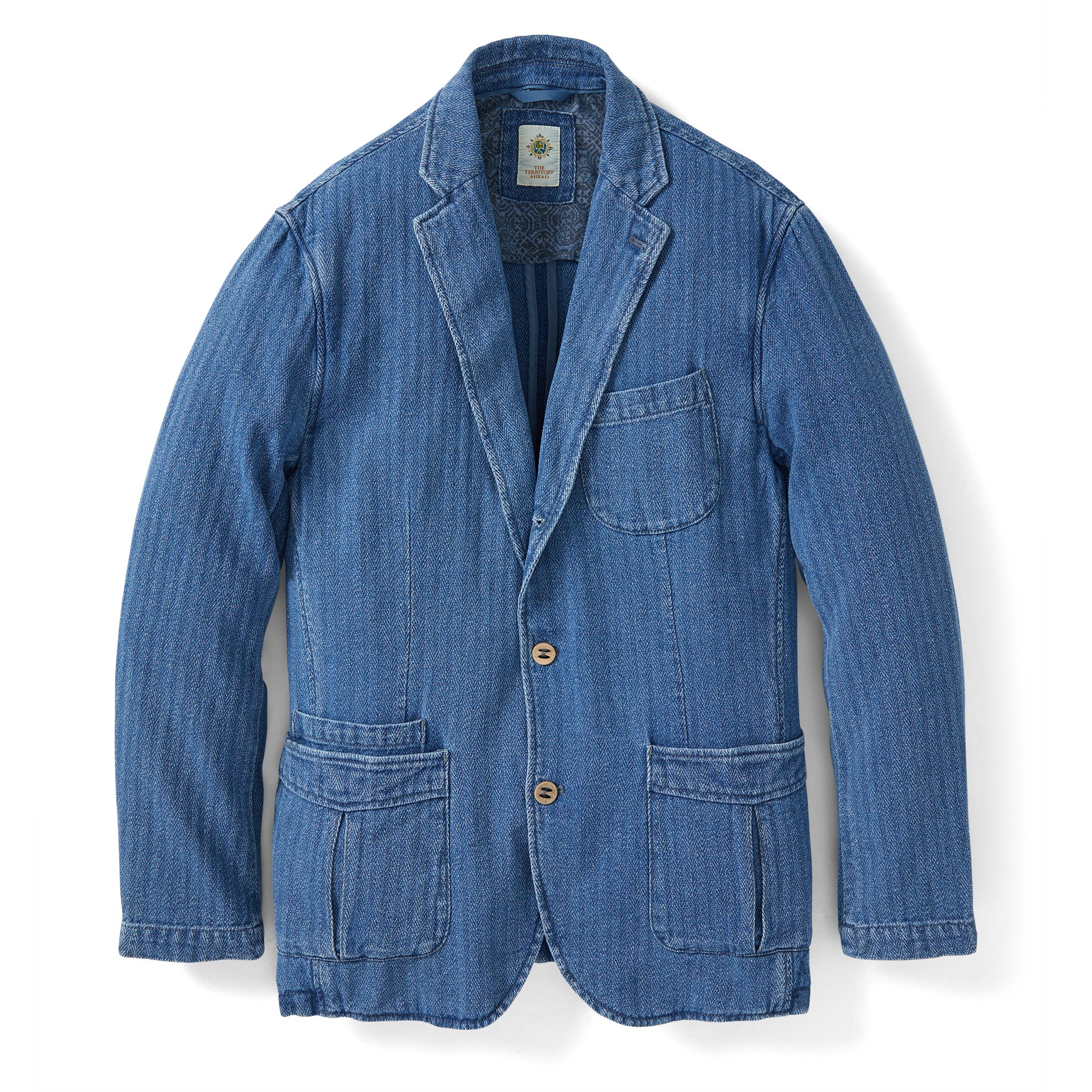 Denim orders blazer mens