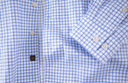 Blue Shadow Check