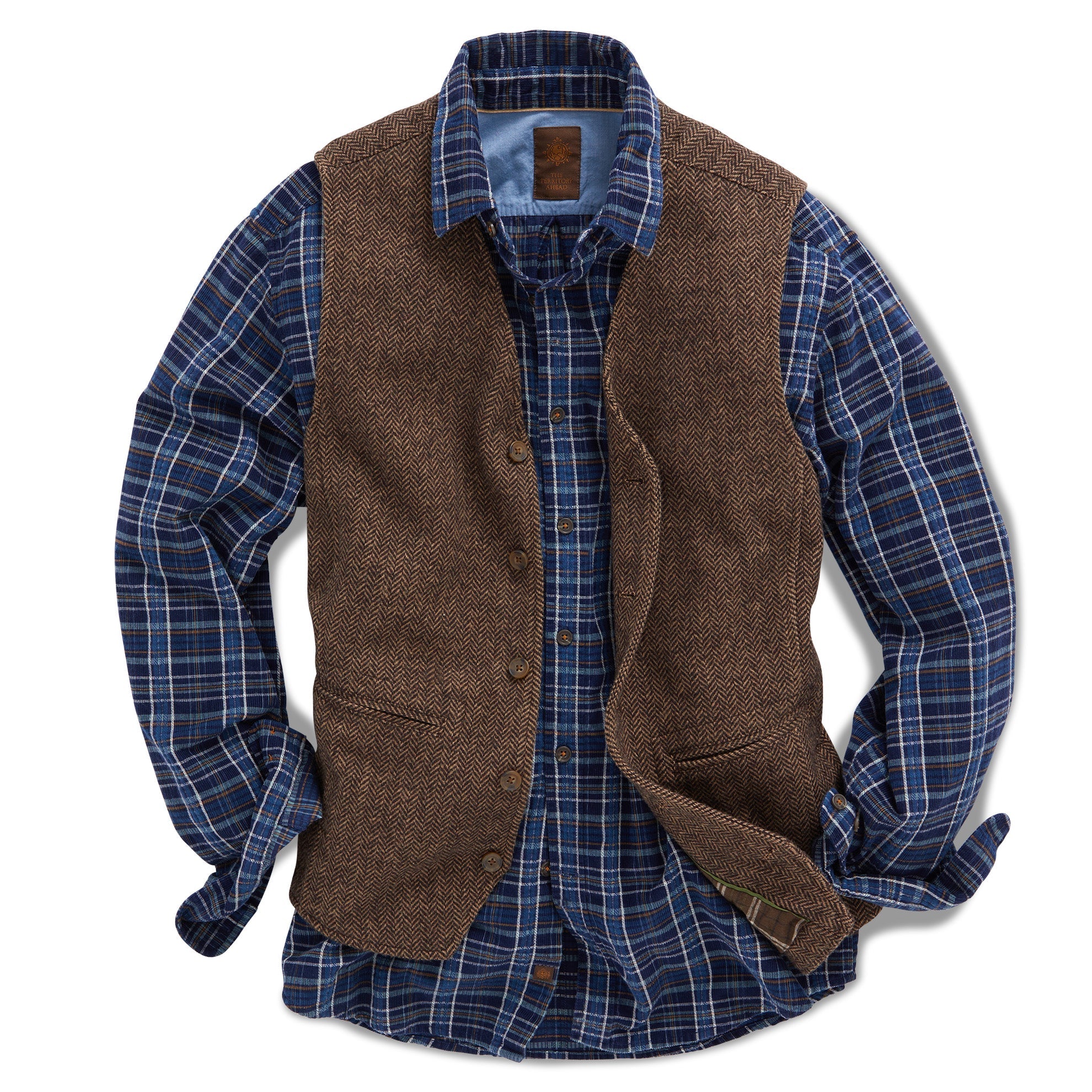 Back East Herringbone Vest - Sale – The Territory Ahead