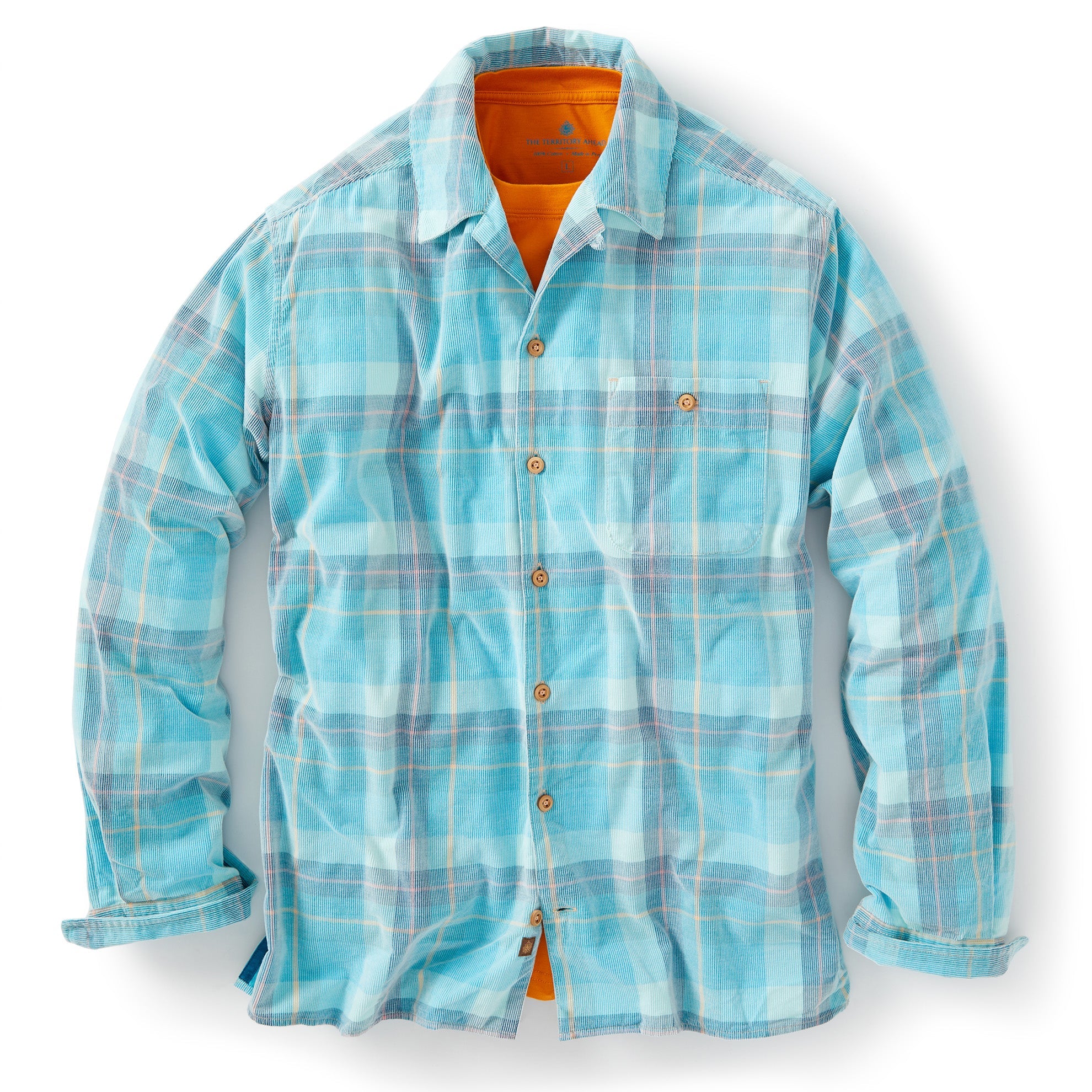 Suncatcher Plaid Corduroy Shirt – The Territory Ahead