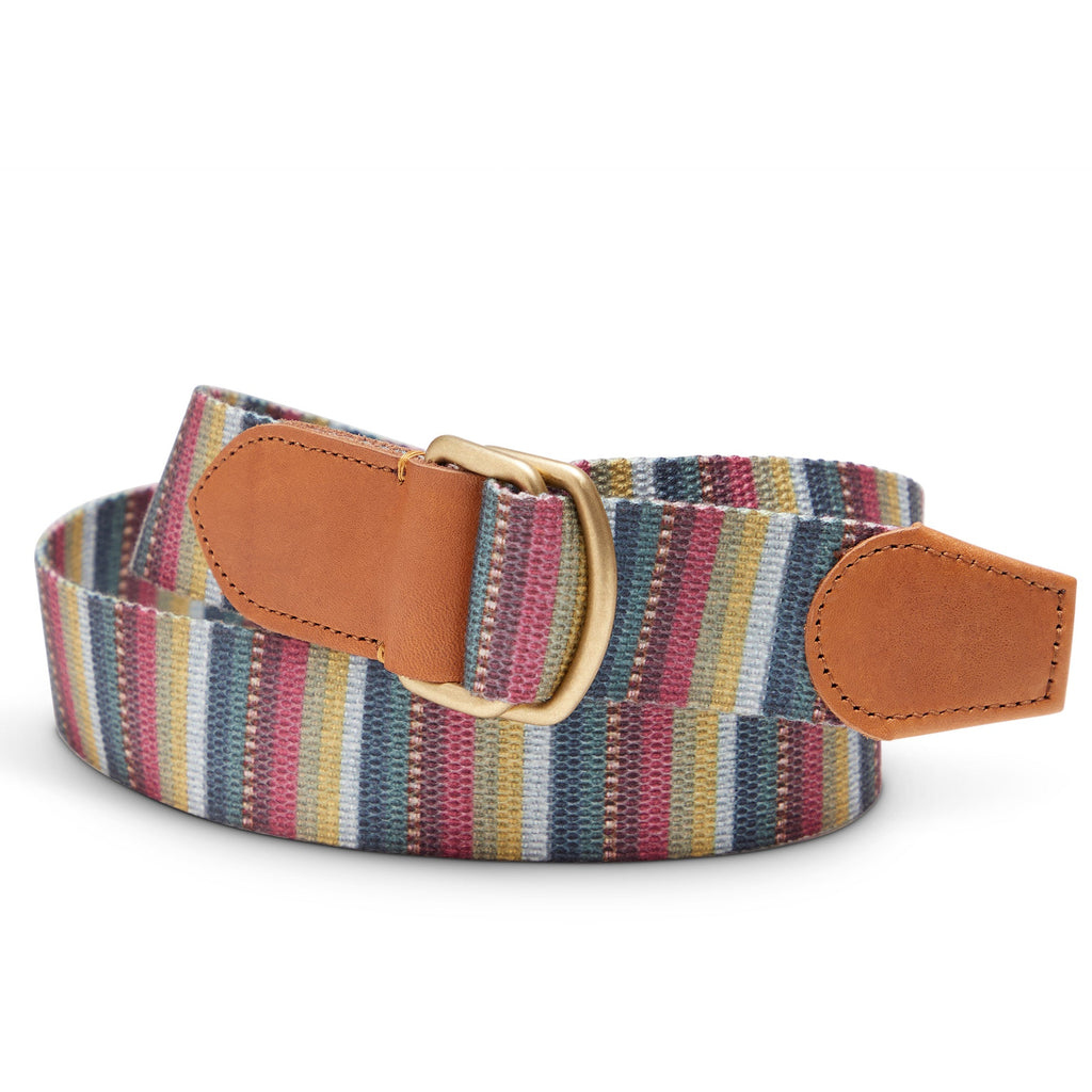 Different Paths Multistripe D-Ring Belt – The Territory Ahead